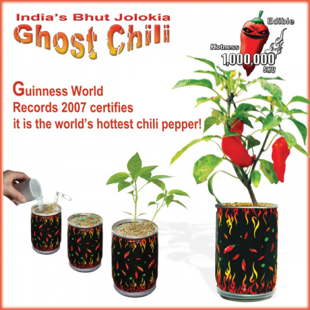 Ghost Pepper Growing Kit